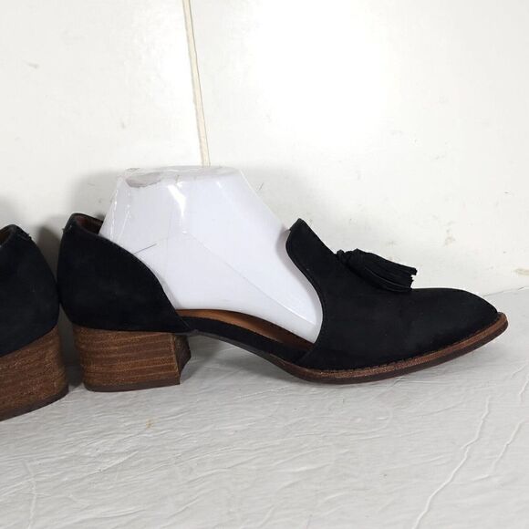 Free People Jeffrey Campbell Women's Charles US8 Suede Slip-On Tassel Loafers - Picture 8 of 15